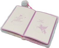 دفتر بغلاف من الفرو الناعم بحجم B6 من سلسلة فانتاس...