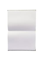 دفتر بغلاف مقوى من القطن والكتان بحجم A5 عدد 100 و...