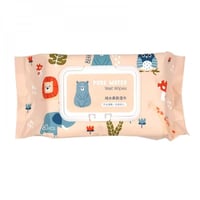 مناديل مبللة من سلسلة عائلة الغابة - 80 منديل