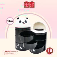 منظم من مجموعة وجوه الحيوانات من 3 أدراج - باندا -...