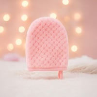 قفاز تنظيف الوجه بحجم 15*10سم - وردي