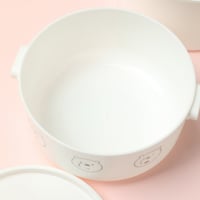 صندوق غداء بينتو مزدوج الطبقات من سلسلة الدببة الث...