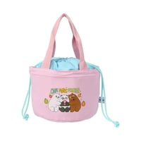 حقيبة غداء من مجموعة الدببة الثلاثة - وردي