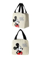 حقيبة غداء من سلسلة ميكي ماوس - مشمشي - مقاس 22x20