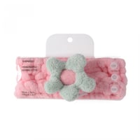 ربطة رأس دوار الشمس - وردي