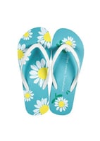 شبشب نسائي بتصميم زهرة عباد الشمس مقاس 37-38 - ازر...