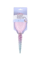 فرشاة شعر دائرية بوسادة هوائية يونيكورن دريم ملونة