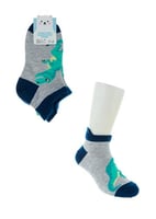 جوارب برسمة ديناصور - 3 ازواج (5-7 سنوات)