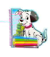 دفتر تلوين مع 6 اقلام تلوين من ديزني انيمالز - دال...