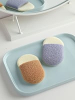 قفازات وجه اسفنجية - 2 قطعة