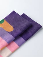 شراب طويل ملون للجنسين (21سم) - ملون - مقاس 36 - 3...