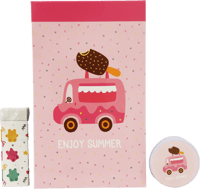 مجموعة أدوات مكتبية سلسلة آيس كريم دفتر ملاحظات 50...