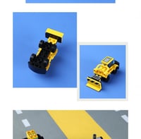 لعبة أطفال مكعبات بناء السيارات بلدوزر - 32 قطعة