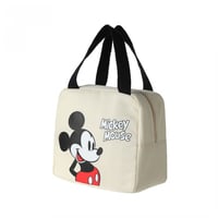 حقيبة غداء من سلسلة ميكي ماوس - مشمشي - مقاس 22x20