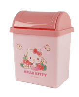 سلة مهملات مكتبية من مجموعة الفراولة لشخصيات سانري...