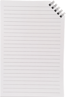 دفتر سلك مقاس A5 من سلسلة الأزرق الداكن - 100 ورقة