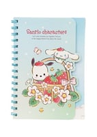 دفتر سلك مقاس A5 من مجموعة شخصيات سانريو - فراولة...
