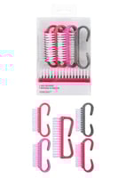 فرشاة تنظيف الاظافر - 5 قطع