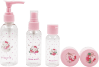 مجموعة عبوات السفر من سانريو شخصيات فراولة - 5 قطع