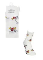 جوارب من ميكي ماوس - ابيض - مقاس 37 - 42