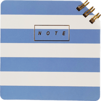 دفتر صغير من سلسلة الأزرق الداكن - 80ورقة