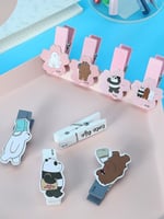 مشبك خشبي - عدد 4 - الدببة الثلاث