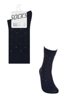 شراب طويل بنقاط ملونة - أزرق