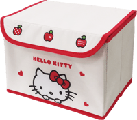 صندوق تخزين بغطاء من سلسلة هيلو كيتي ابل بحجم صغير...