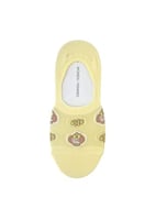 جوارب قصيرة صفراء من مجموعة ميكو - زوج واحد - 37-4...