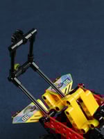 طقم تركيب سيارة سباق (اصفر 250قطعة) - 11x18 سم