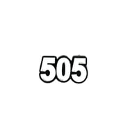 ملصق حديد 505