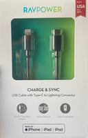 كيبل ايفون تايب سي من راف باور