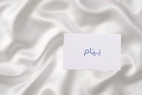 غطاء وسادة حرير لؤلؤي من نيام