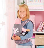 حامل للدمية - رمادي