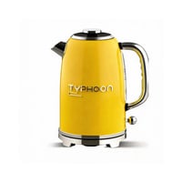 غلاية كهربائية 2200 واط 1.8 لتر ستانلس - لون اصفر...