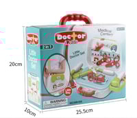 شنطة أدوات طبيب للأطفال 2 في 1