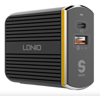 مخرج شاحن كهربائي سريع للسفر LDNIO A2502