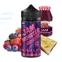 نكهة جام مونستر مربى مكس بيري مع التوست و الزبدة J...