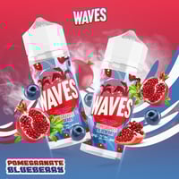 WAVES POMEGRANATE BLUEBERRY 100ml