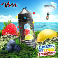 VIVID STRAWBERRY LEMON BLUEBERRY ICE