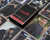 بوكس فوتوكارد باور أحمر 10 فوتوكارد | POWER BLACK...