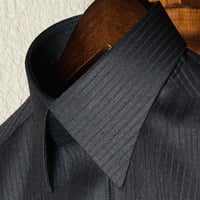 قماش مقلم | كحلي غامق | M2