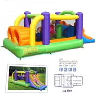 هابي هوب قلعة الحواجز النطاطة