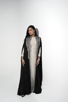 ثوب عسيري أسود بـ تصميم عصري