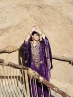 ثوب النشل "بنفسجي" (تم تطوير القطعه)