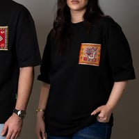 أوفرسايز شيرت (XXL Unisex) أسود