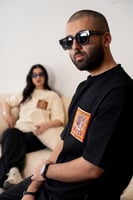 أوفرسايز شيرت (XXL Unisex) أسود