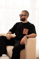 أوفرسايز شيرت (L Unisex) أسود