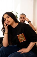 أوفرسايز شيرت (M Unisex) أسود