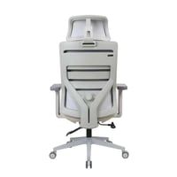 كرسي جلد مكتبي بيج أنيق